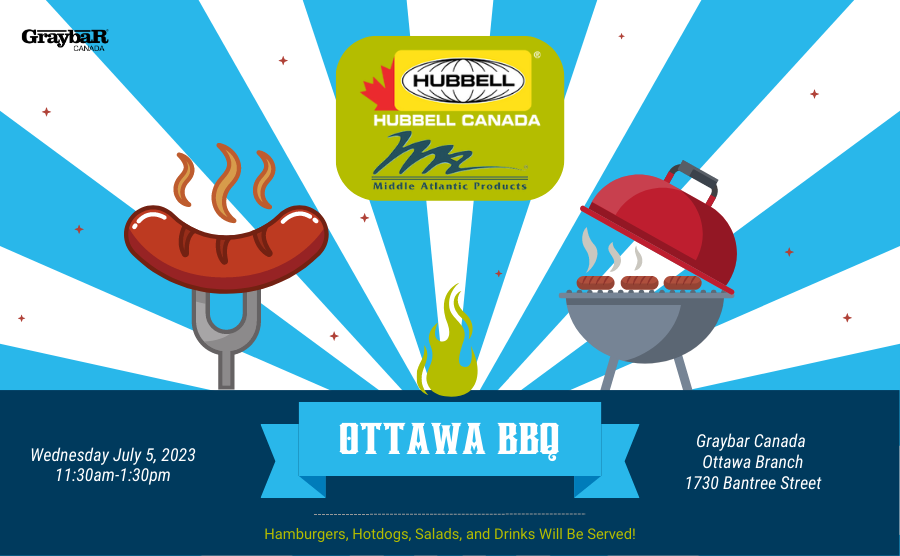 Ottawa Branch BBQ Featuring Hubbell Canada and Middle Atlantic